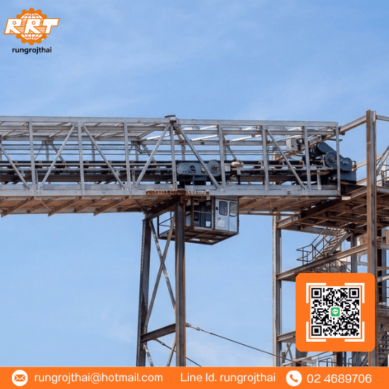 สายพานลำเลียง รุ่งโรจน์ไทย - ​​​​​​​รับออกแบบสร้างระบบลำเลียง